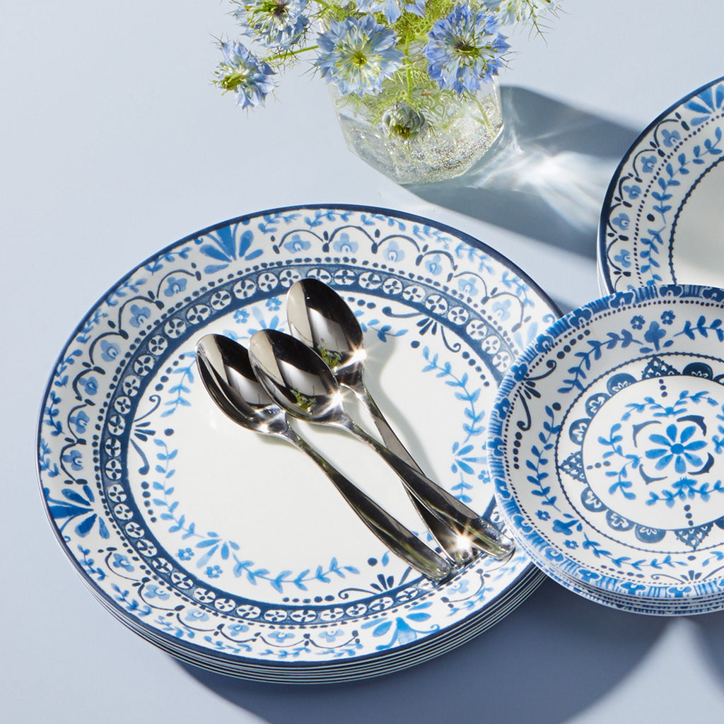 Assiette plate bleu marine de 26 cm