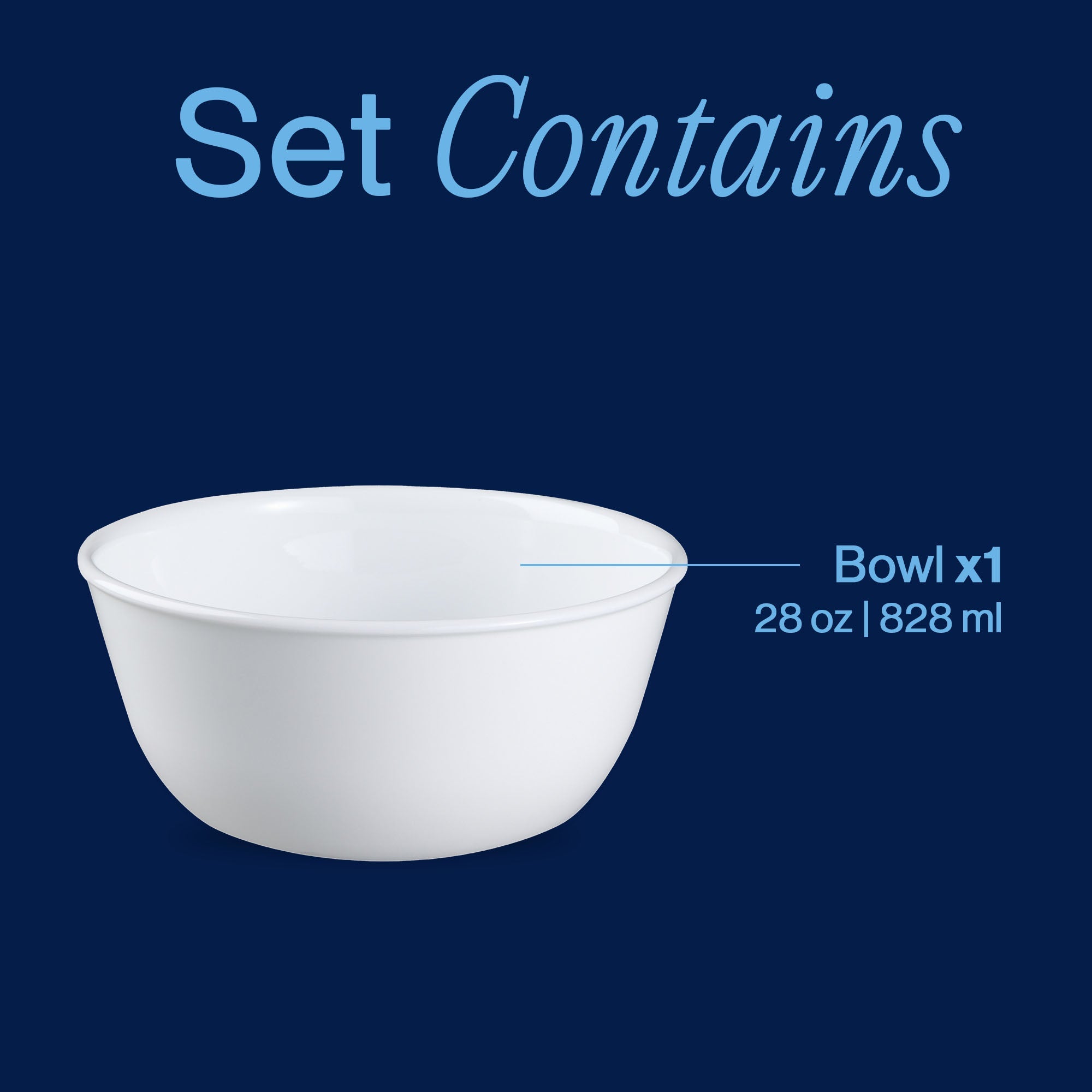 Grand bol à soupe de 80 cl