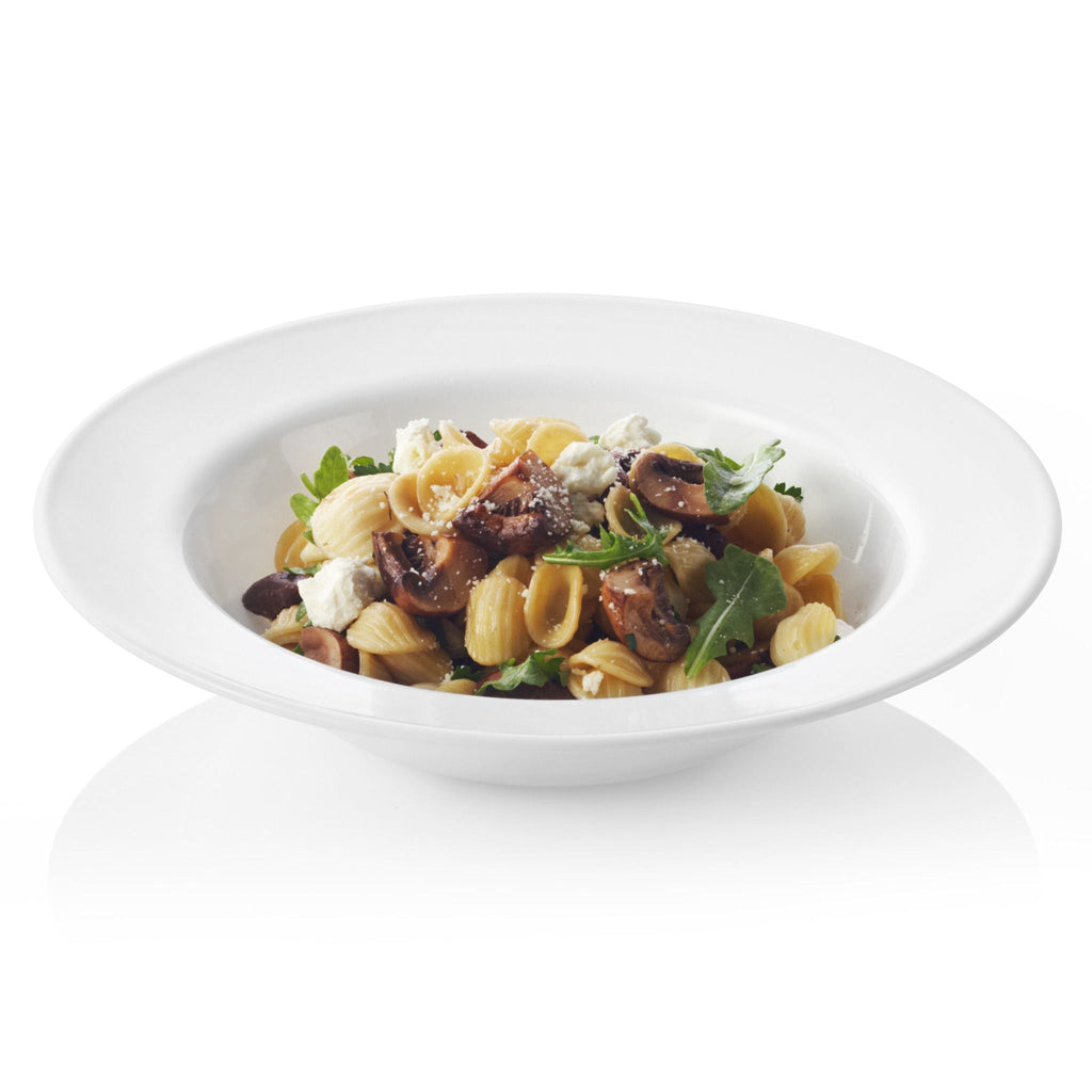 Bol à soupe bordé blanc éclatant de 828 ml