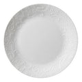 Assiette à dîner fleurie gaufrée de 26 cm