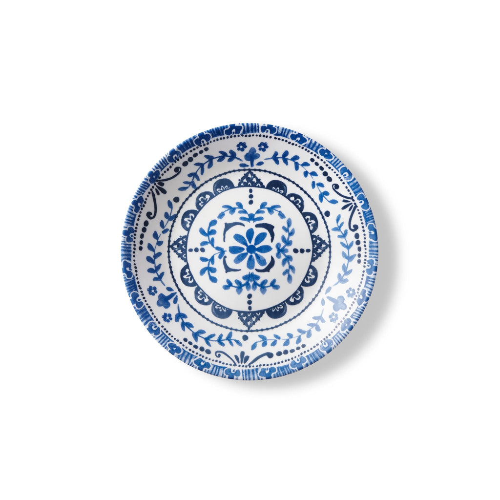 Assiette à apéritif bleu côtier de 17,1 cm