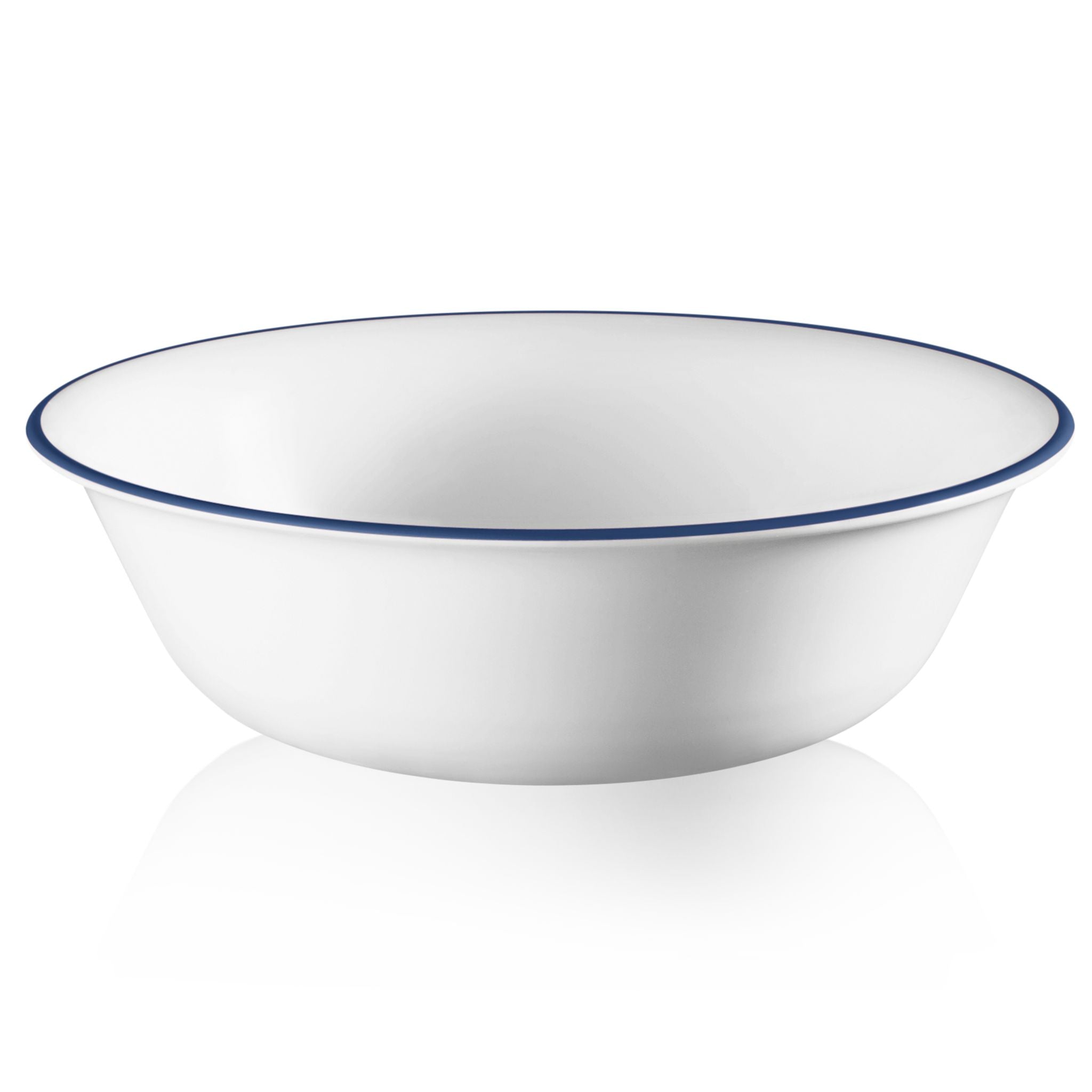 Bol à trempette et à condiments de 10 oz, bleu cobalt avec bordure