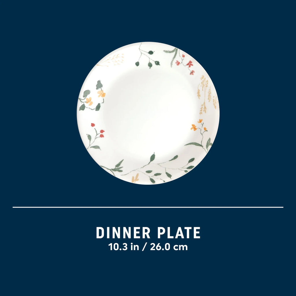 Assiette plate "Fleurs sauvages" de 26 cm