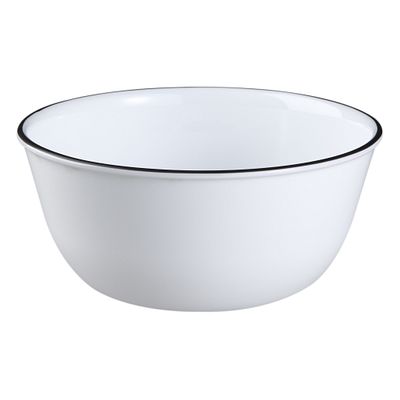 Bol à soupe à rebord noir de 828 ml