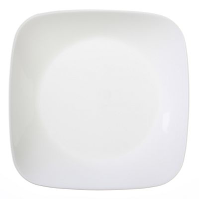 Assiette carrée à salade de 23 cm