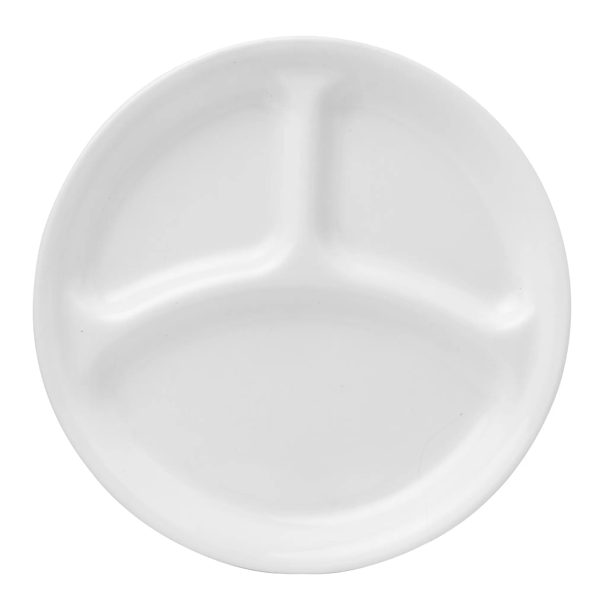 Assiette creuse compartimentée de 26 cm