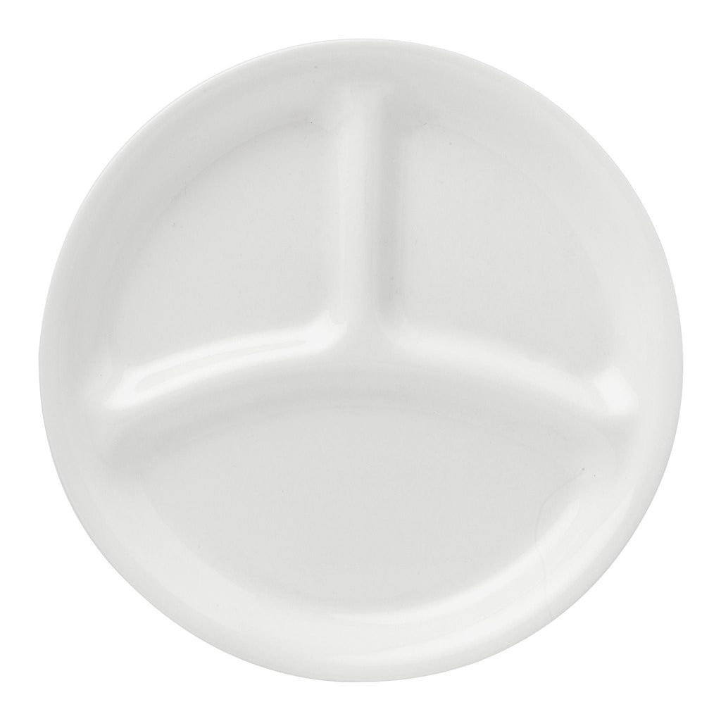 Assiette à salade divisée de 8,5 pouces
