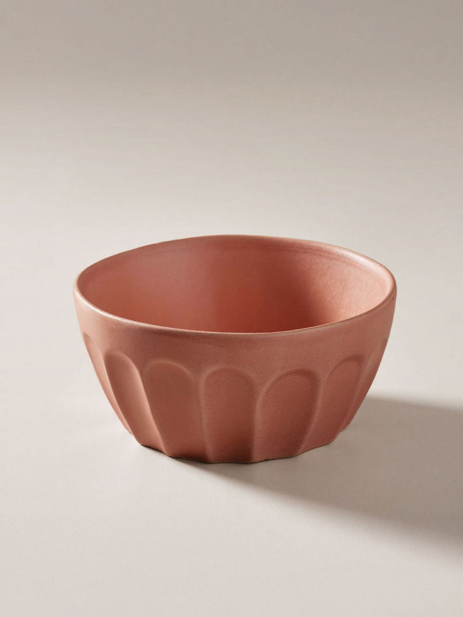 Bol rituel en argile rose