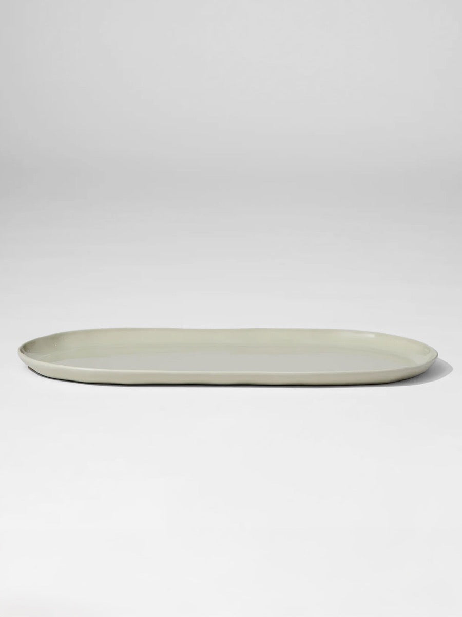 Plat Ovale Nuage en Pierre - Grand