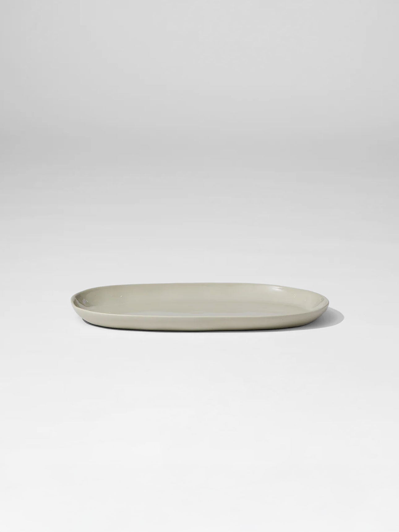 Plat ovale Cloud en pierre - Moyen