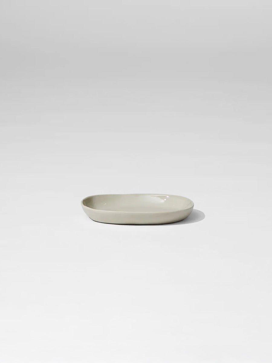 Plat ovale Cloud en pierre - Petit