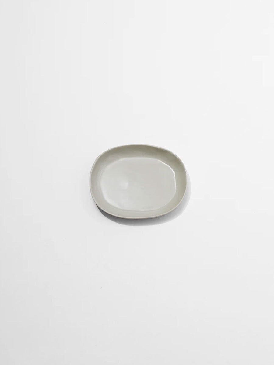Plat ovale Cloud en pierre - Petit